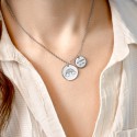 Personalised Engraved Artistic Illustration Necklace