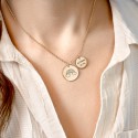 Personalised Engraved Artistic Illustration Necklace