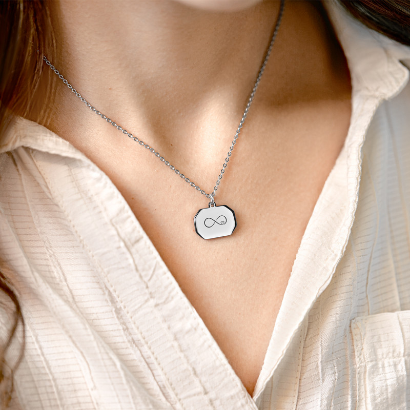 Personalised Engraved Illustration Necklace