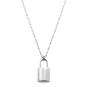 Personalised Engraved Padlock Necklace