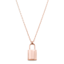 Personalised Engraved Padlock Necklace
