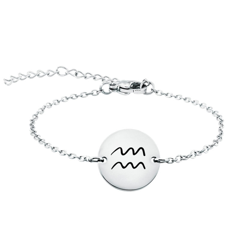 Personalised Engraved Zodiac Bracelet