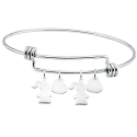 Personalised Multi-Daughters Bracelet with Engraved Names